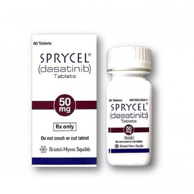 SPRYCEL 50 MG ( DASATINIB ) 60 FILM-COATED TABLETS